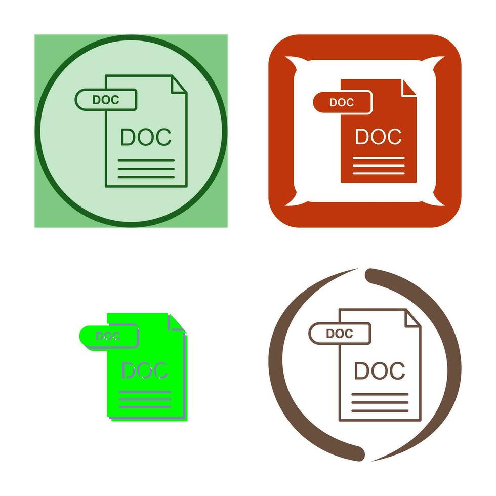 icono de vector de documento