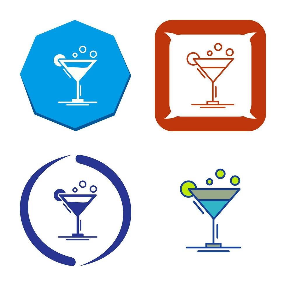 Cocktail Vector Icon