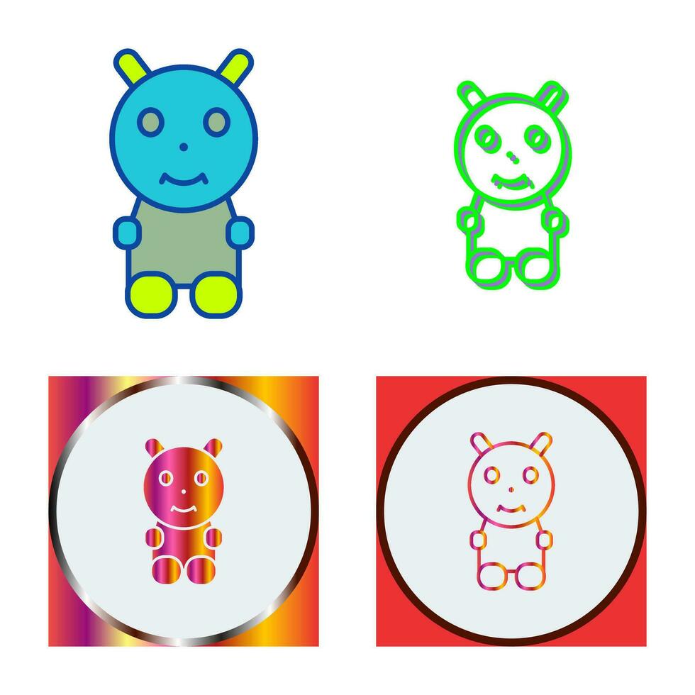 Unique Toys Vector Icon