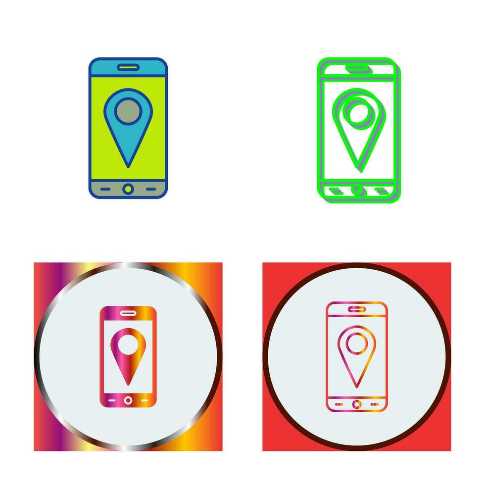 icono de vector gps