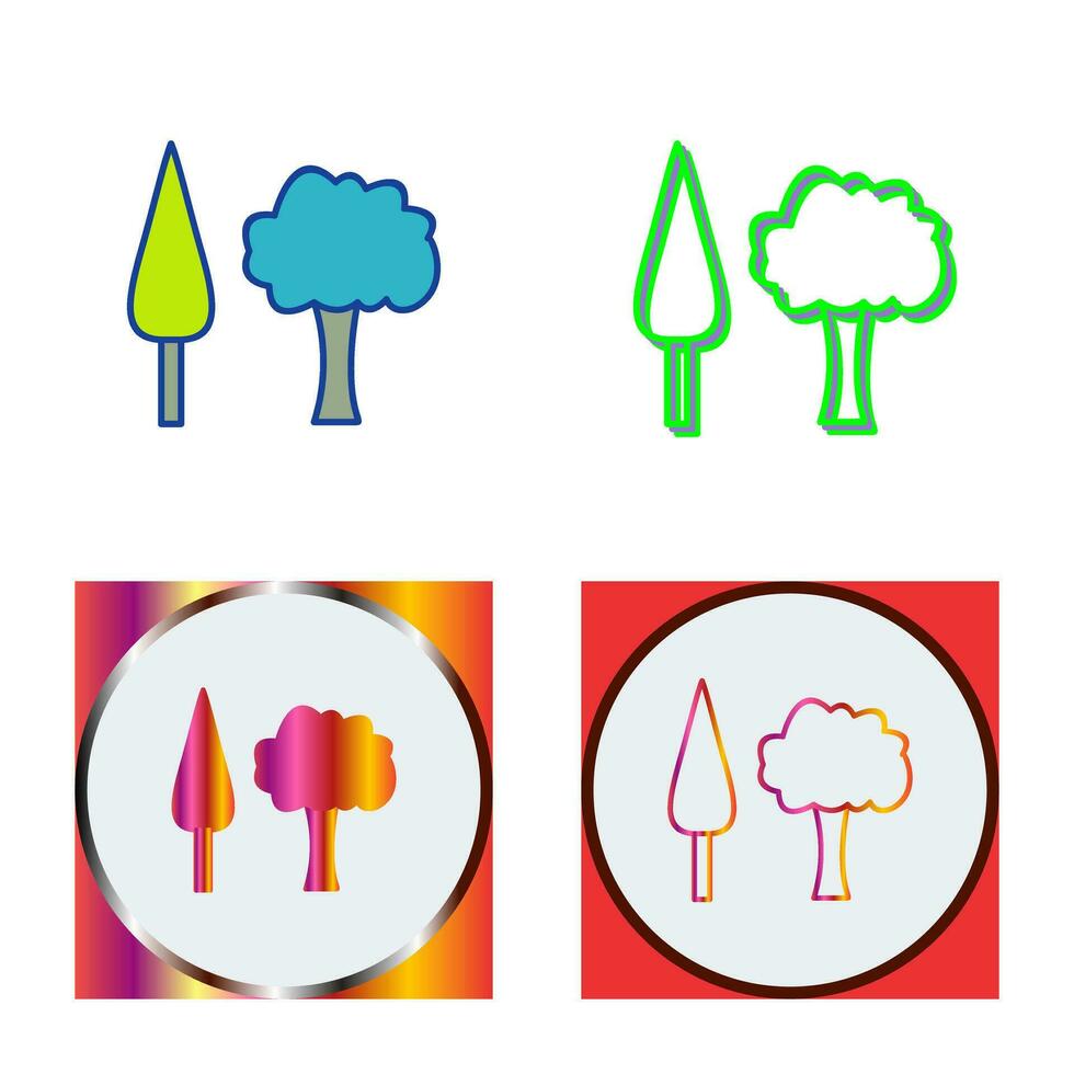 Trees Vector Icon