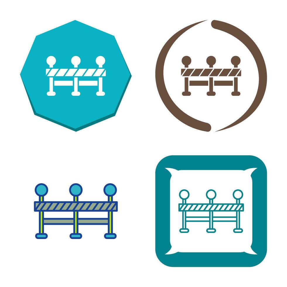 Roadblock Vector Icon