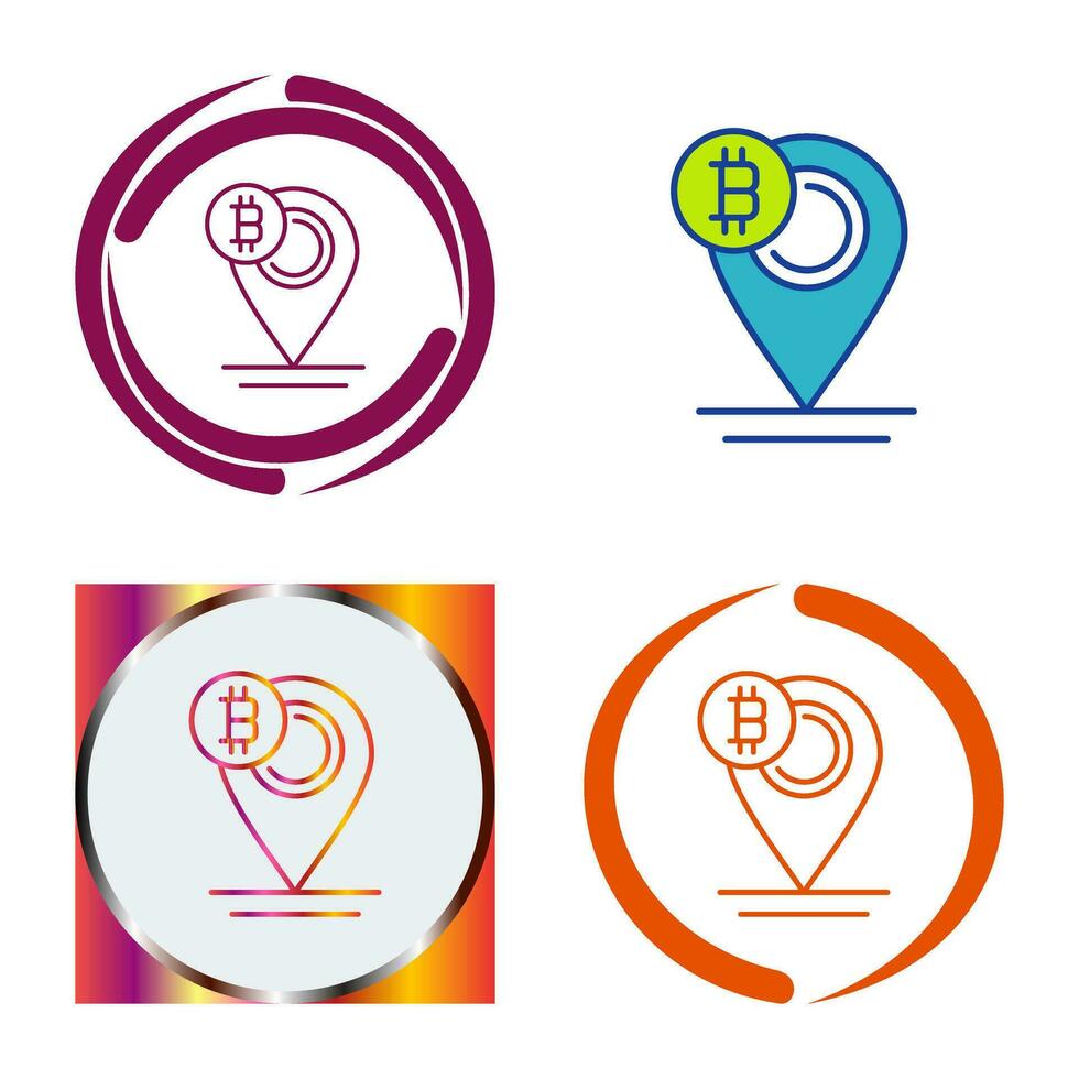 Bitcoin Placeholder Vector Icon