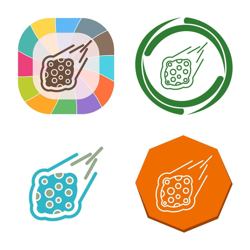 Meteorite Vector Icon