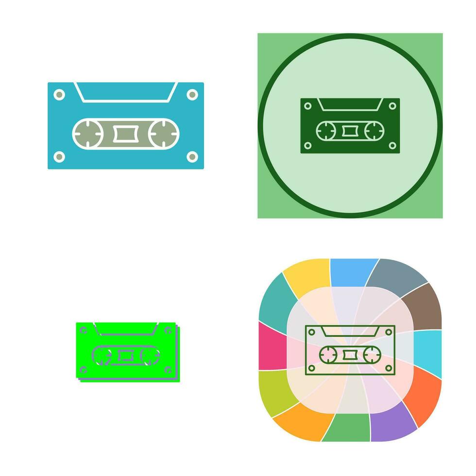 Casette Vector Icon