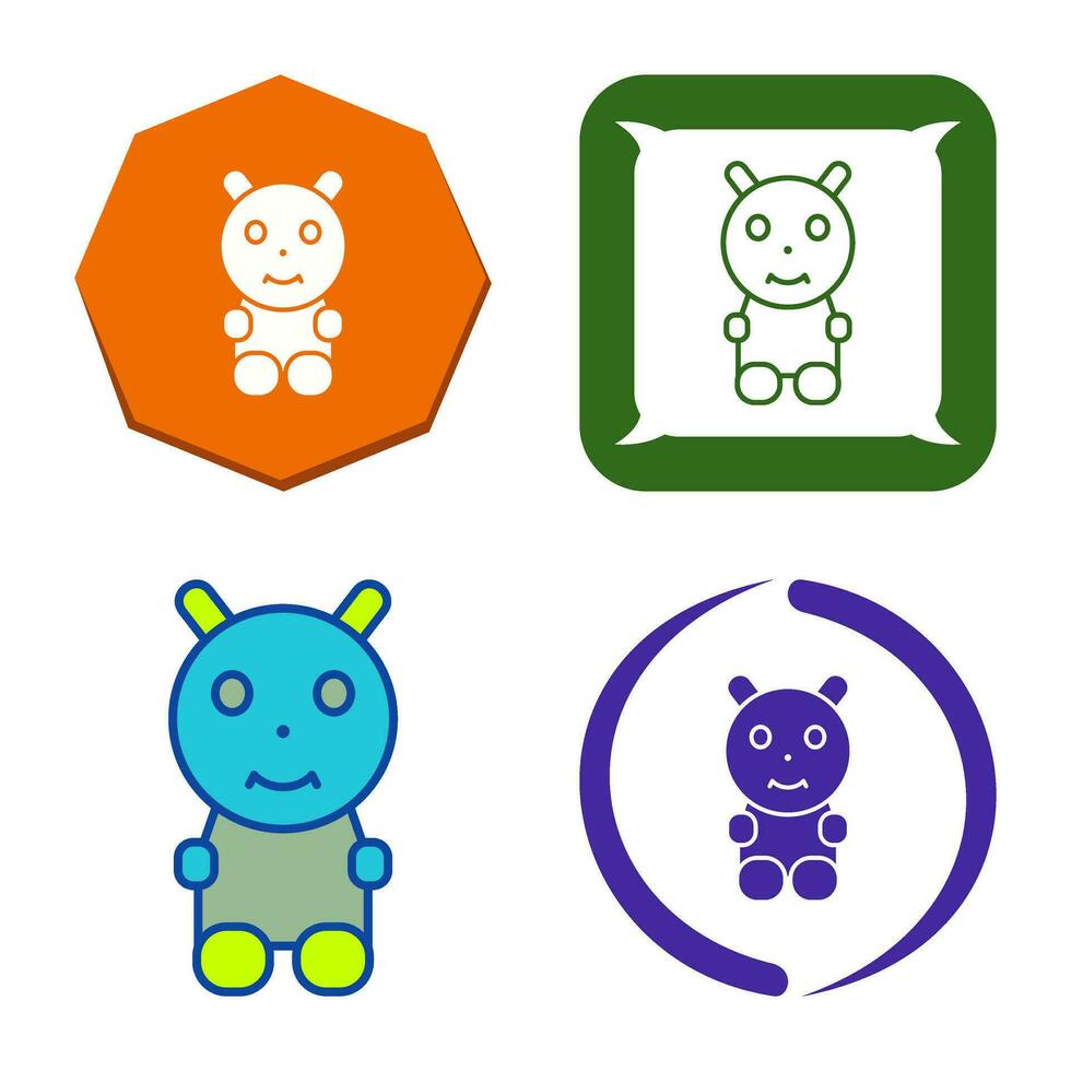 Unique Toys Vector Icon