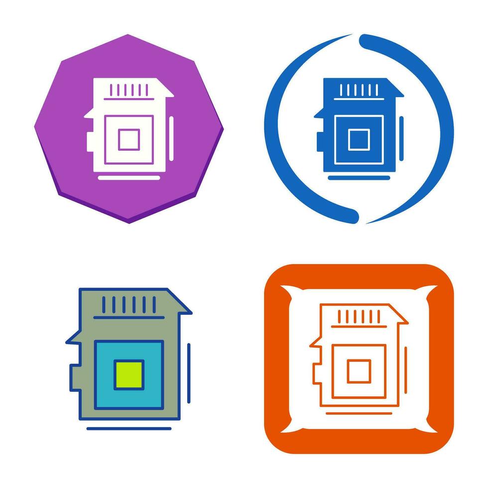 Sd Card Vector Icon