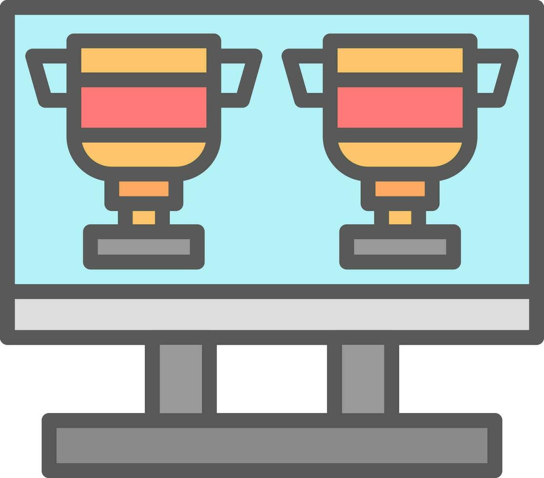Monitor Screen Vector Icon Design