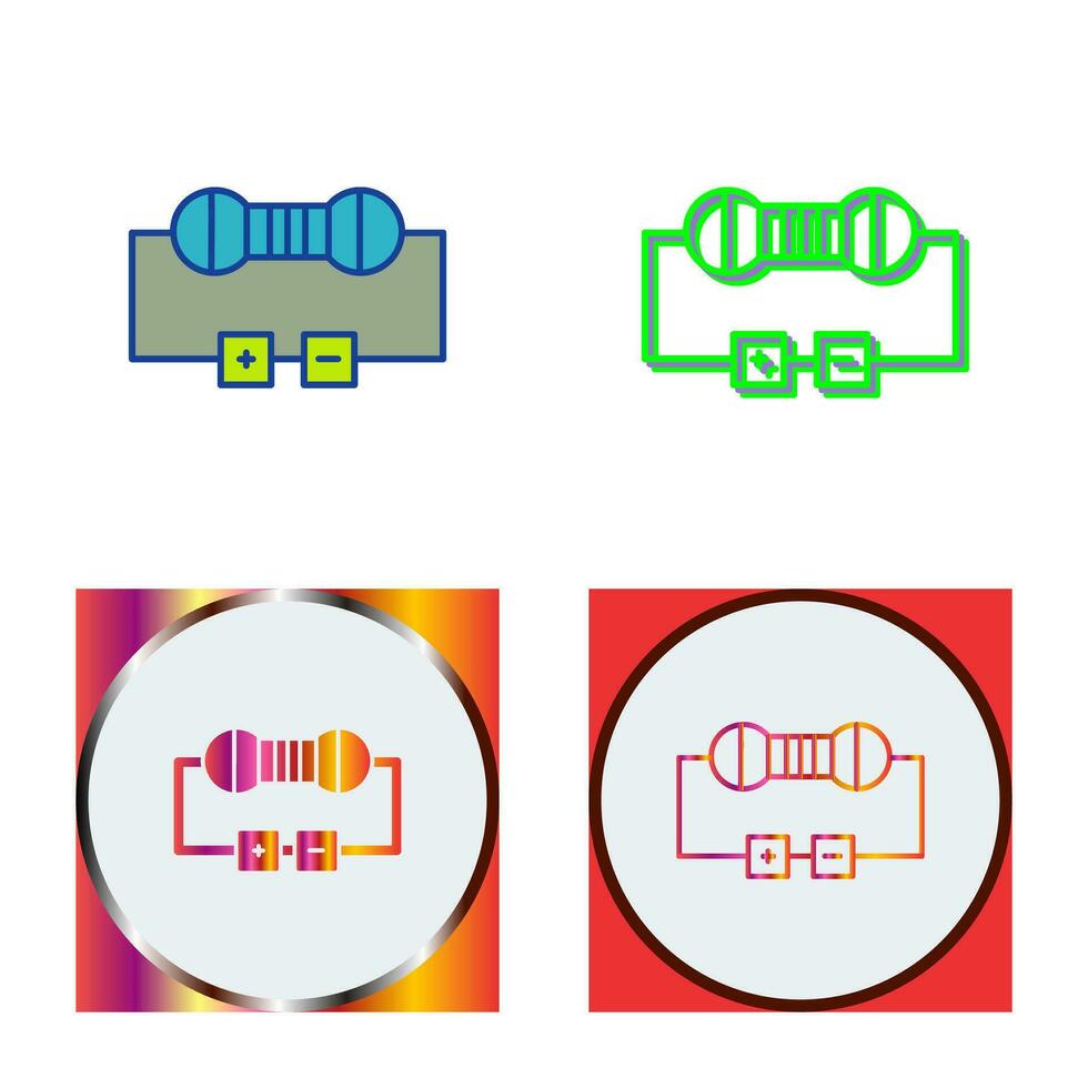 Resistor Vector Icon