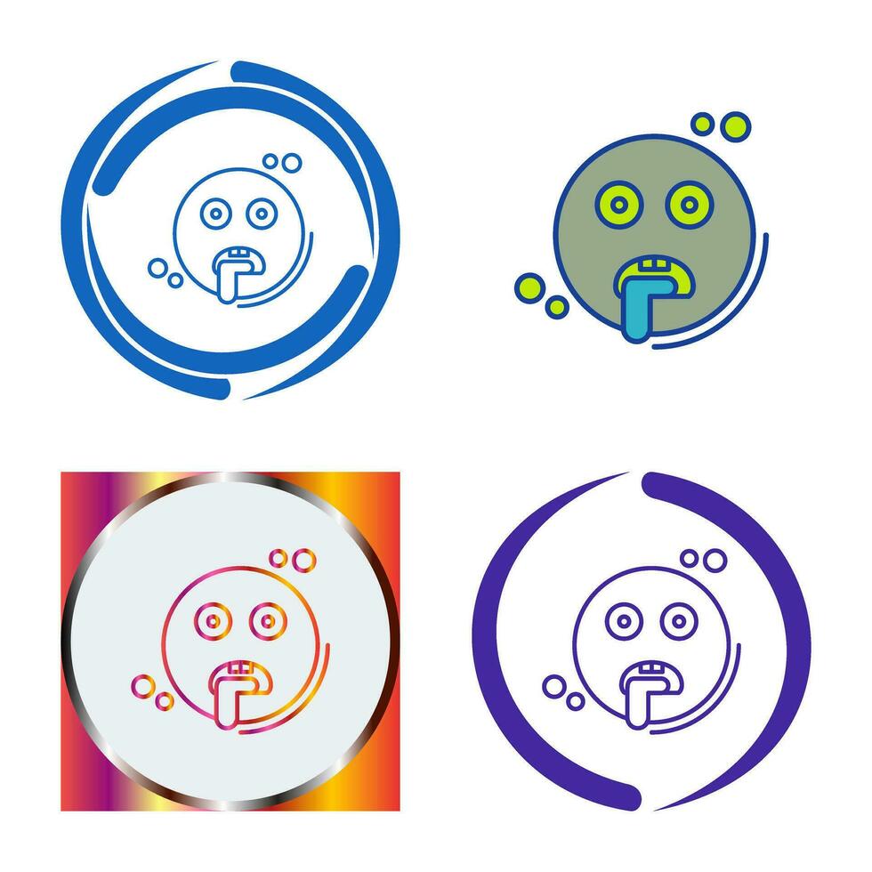 Drooling Vector Icon