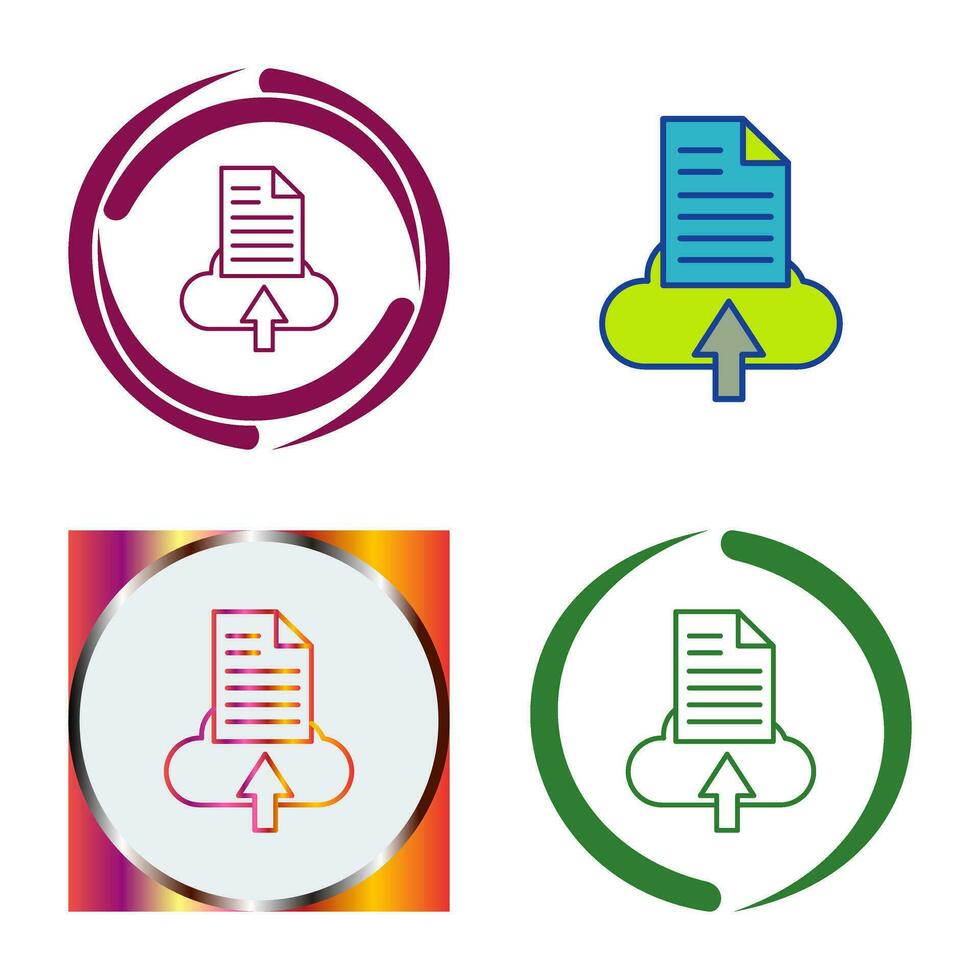 File Upload Vector Icon