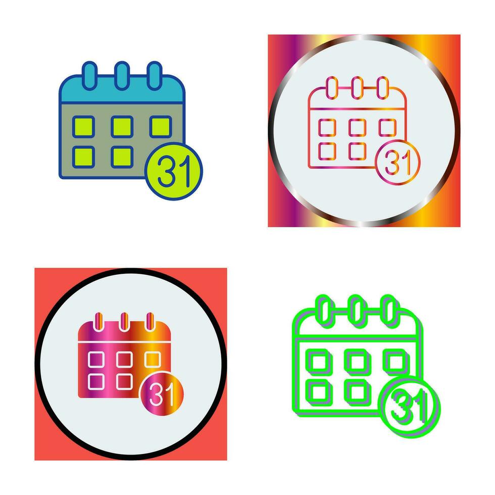 Calendar Vector Icon