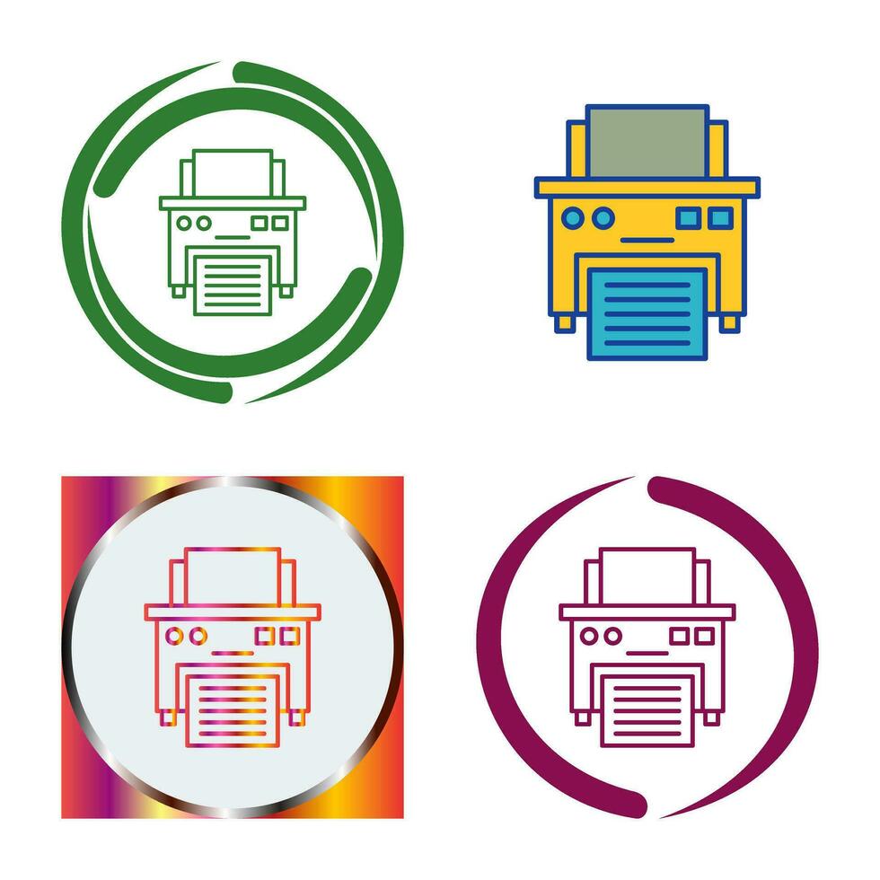Printer Vector Icon