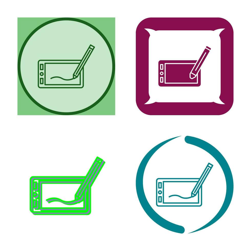 Drawing Tablet Vector Icon