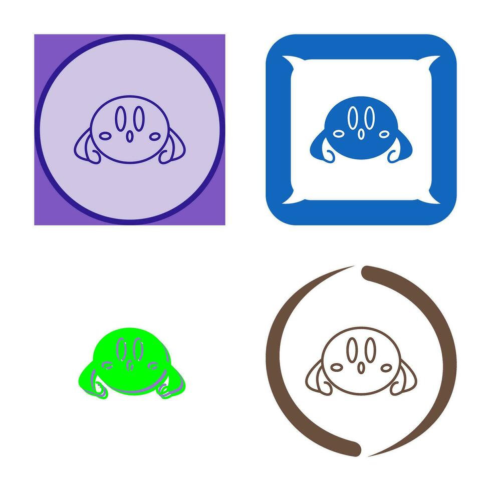 Unique Game Character Vector Icon