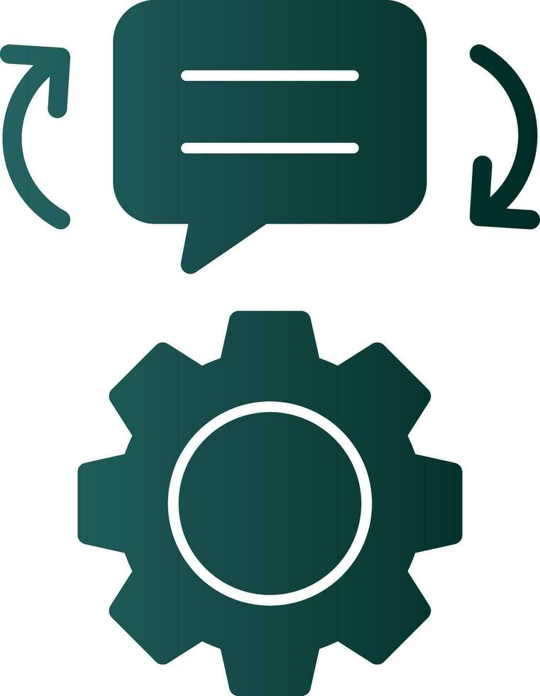 Feedback Mechanisms Vector Icon Design