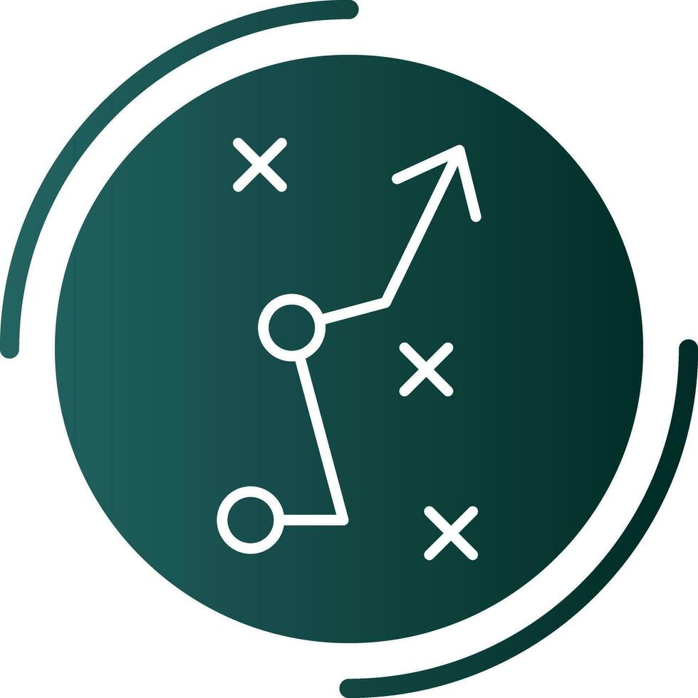 Strategic Alignment Vector Icon Design