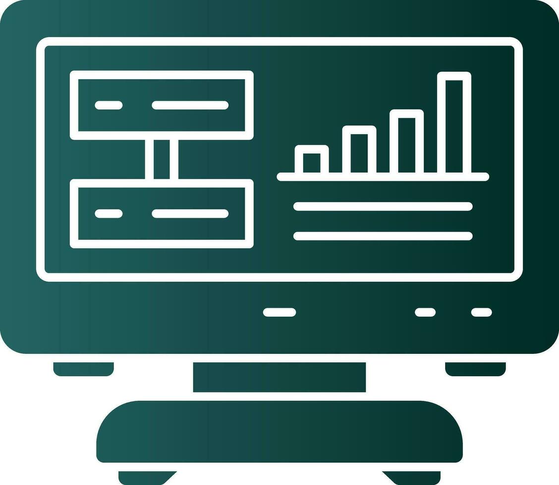 Data Driven Insights Vector Icon Design