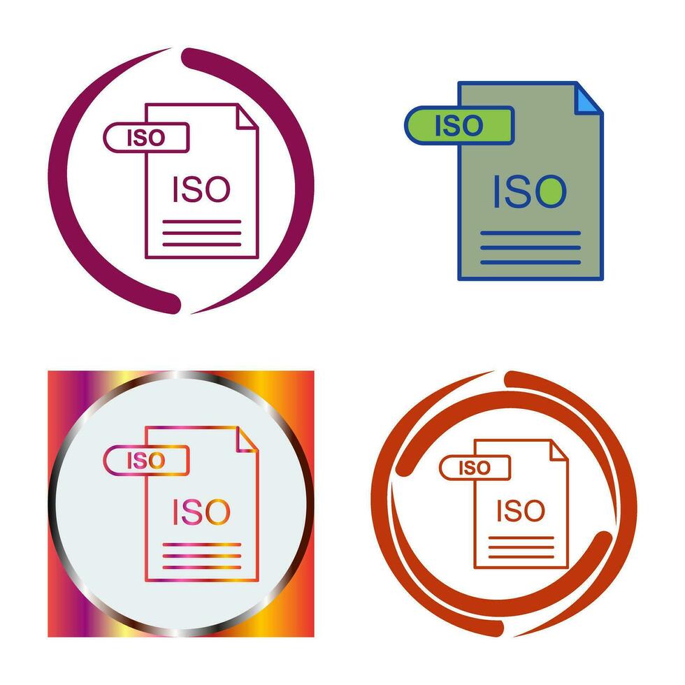 ISO Vector Icon