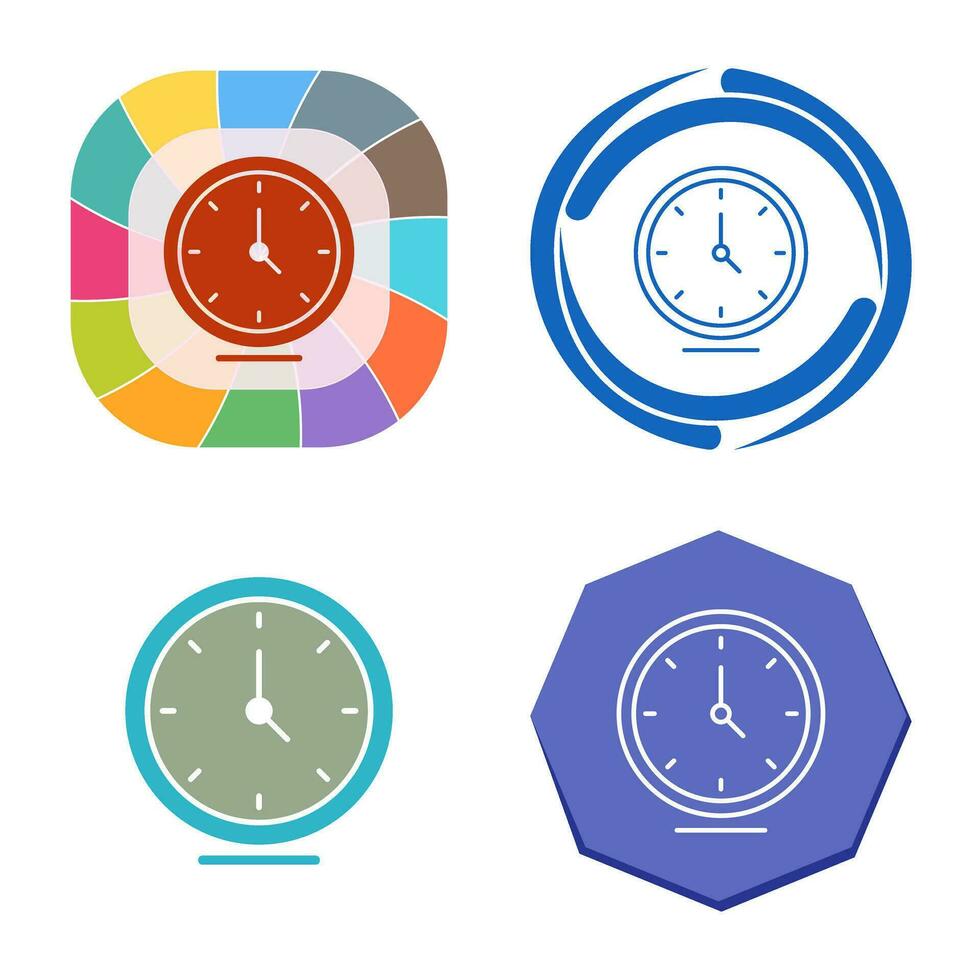 Clock Vector Icon