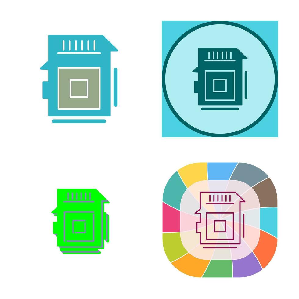 Sd Card Vector Icon