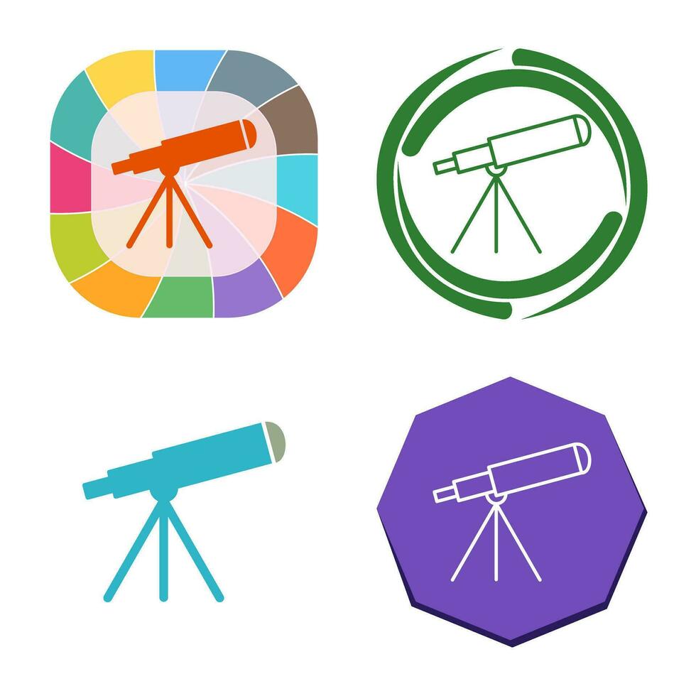 Telescope Vector Icon