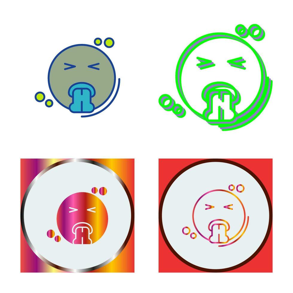 Vomit Vector Icon
