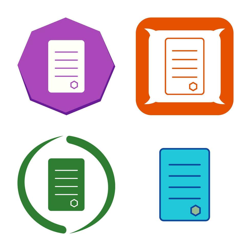 Unique Reports Vector Icon