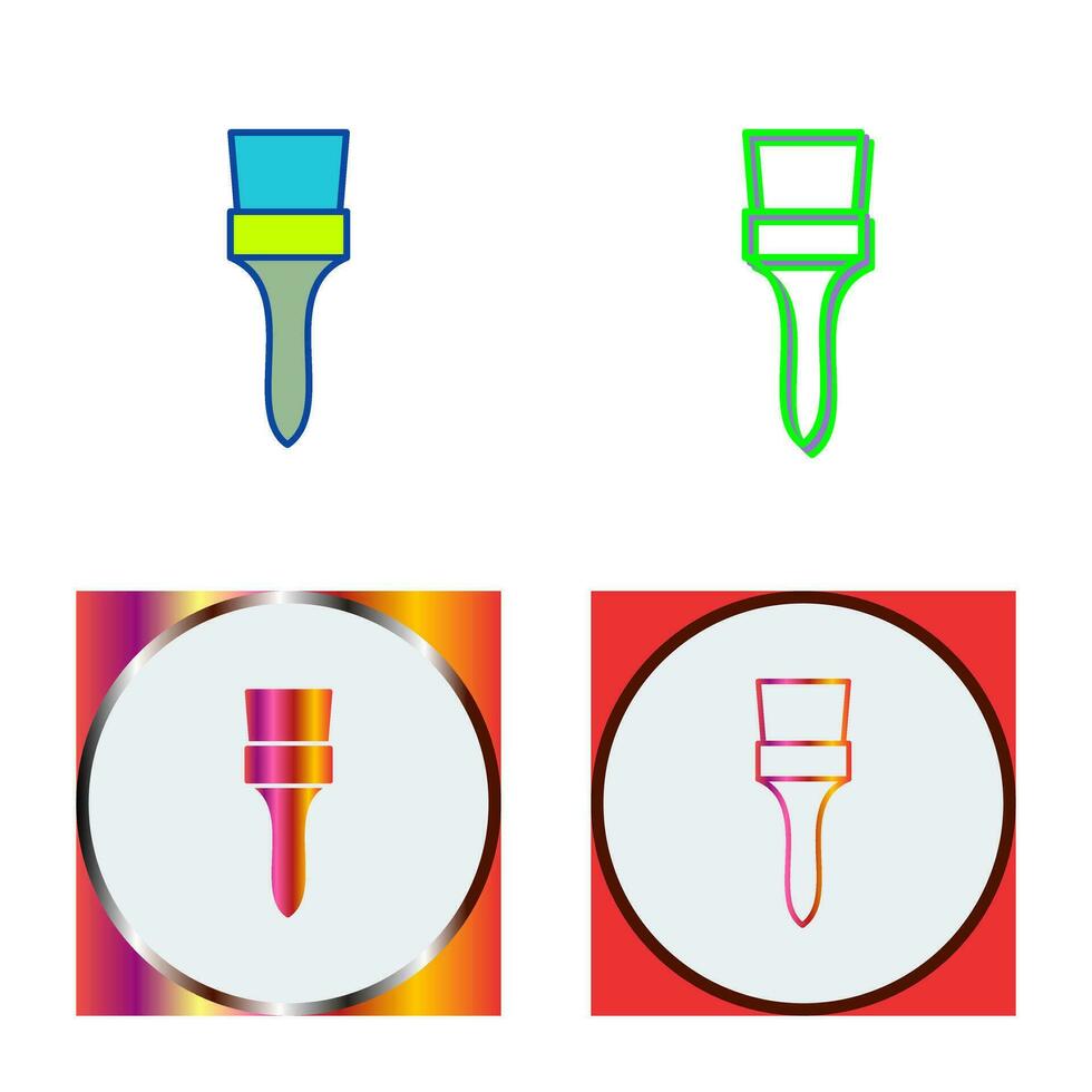 Unique Brush Vector Icon