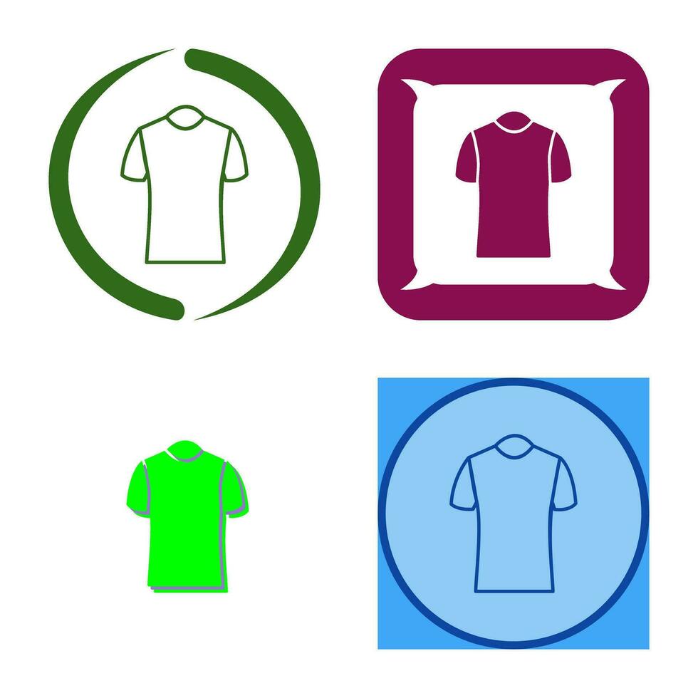 Polo Shirt Vector Icon