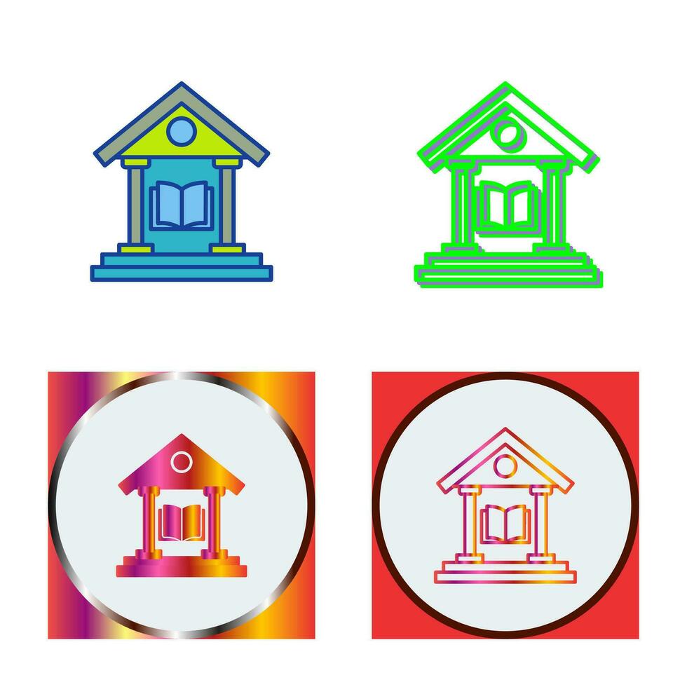 Library Vector Icon