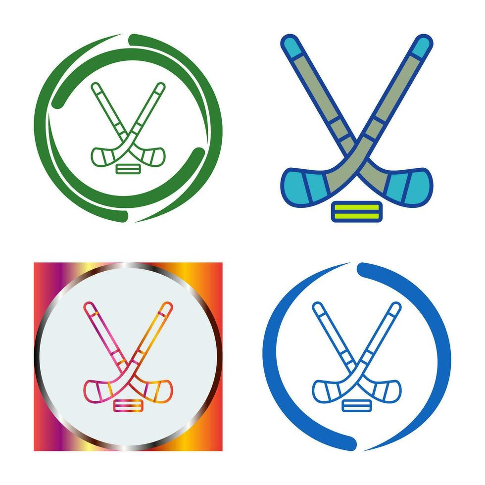 Ice Hockey Vector Icon
