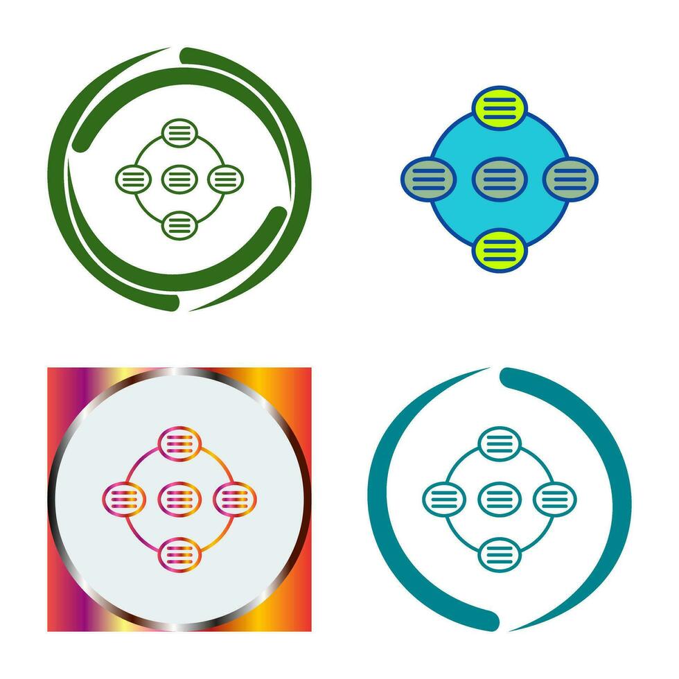 Unique Strategy Connsultation Vector Icon