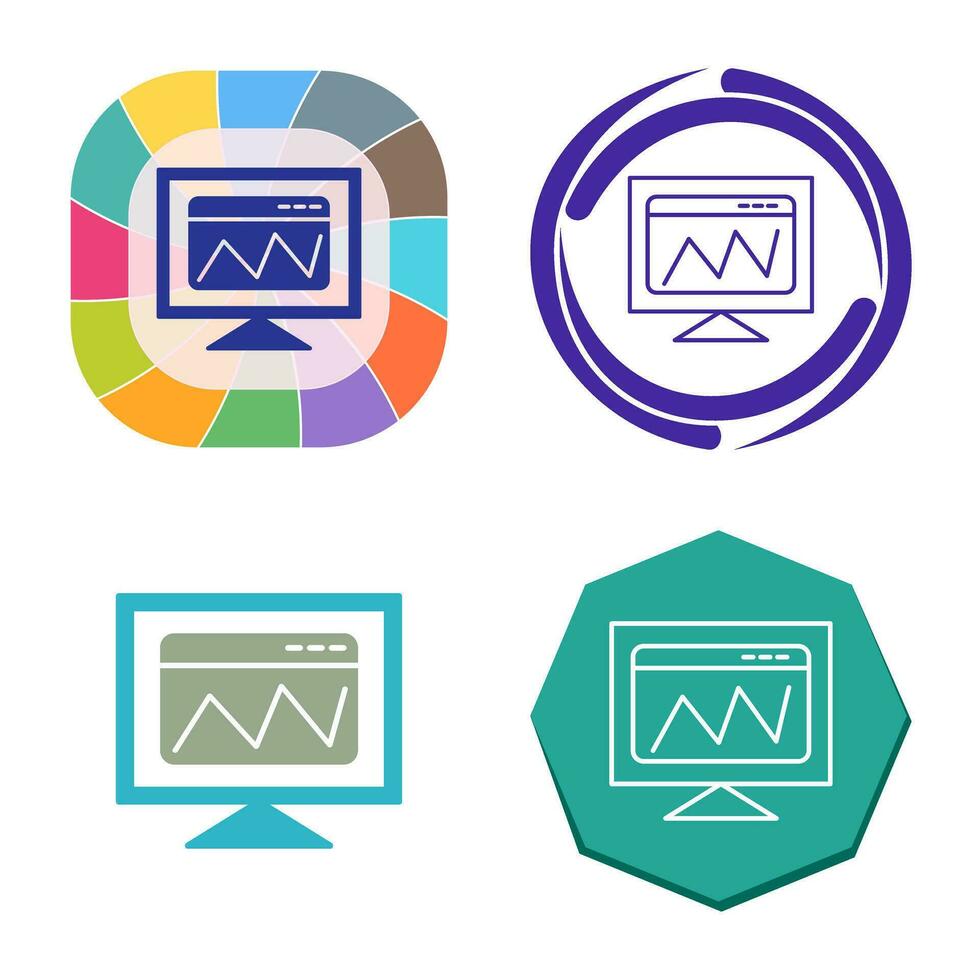 Web Analysis Vector Icon