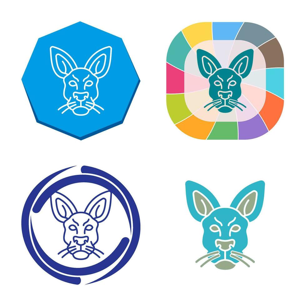 Kangaroo Vector Icon