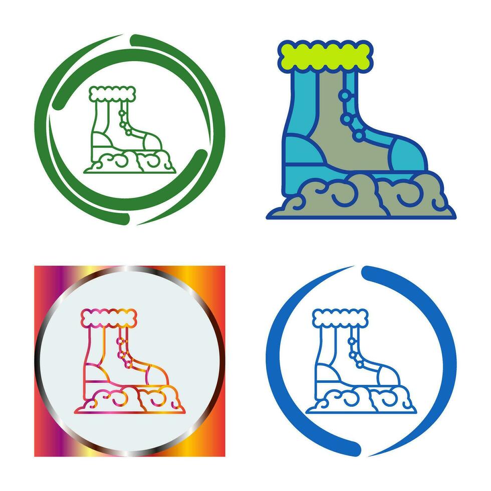 Snow Boots Vector Icon