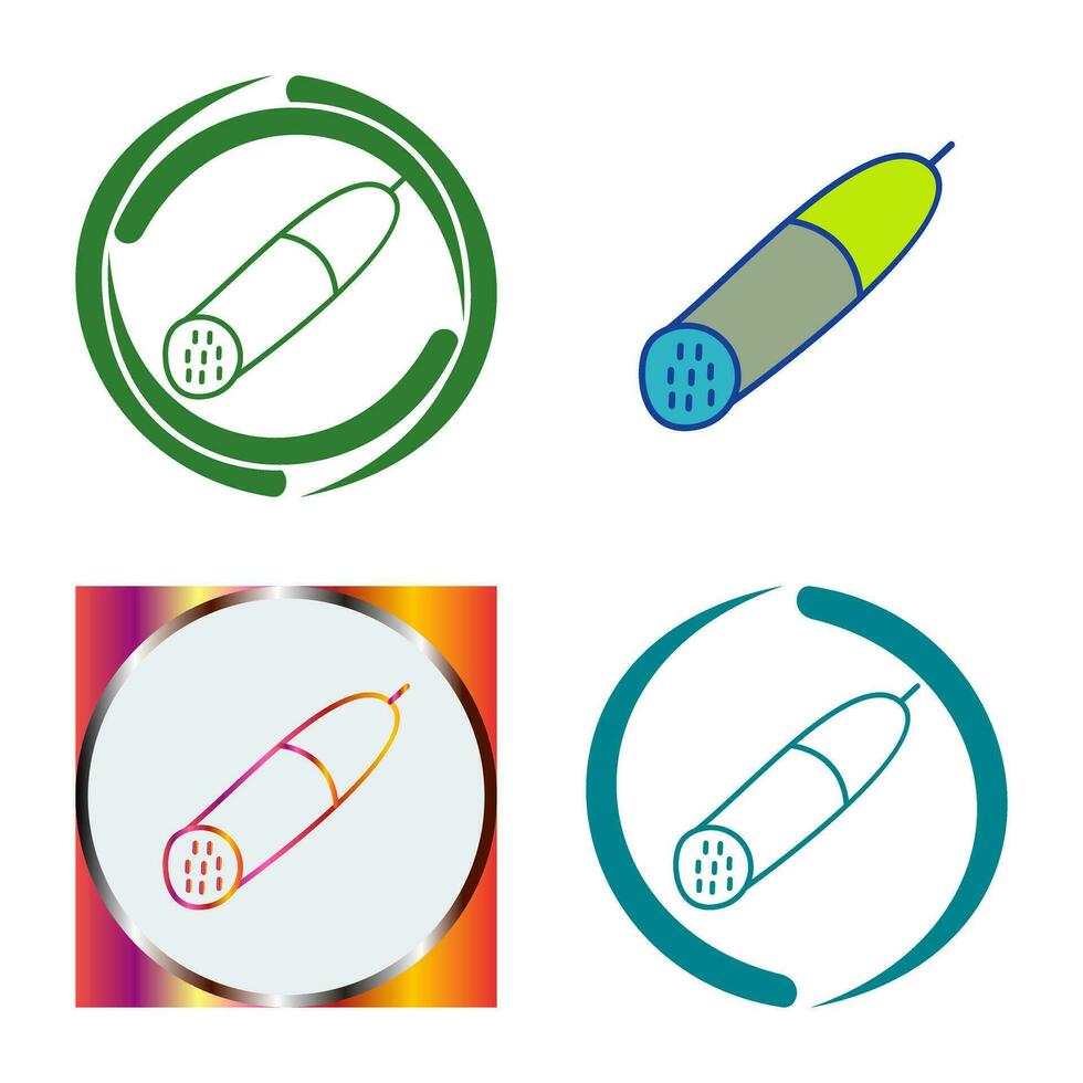 Salami Vector Icon