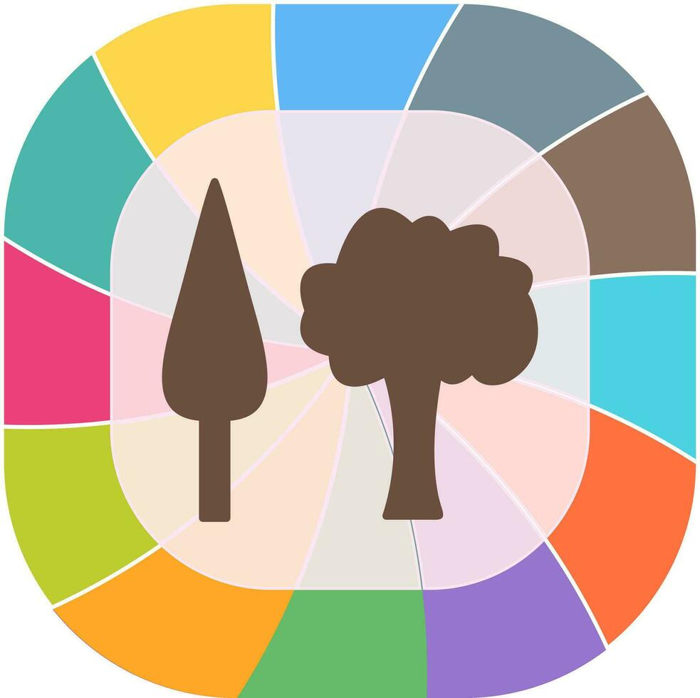 Trees Vector Icon