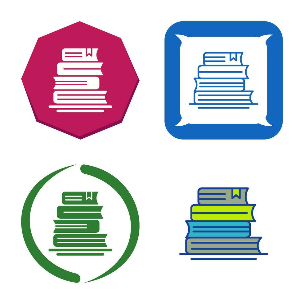 Books Vector Icon