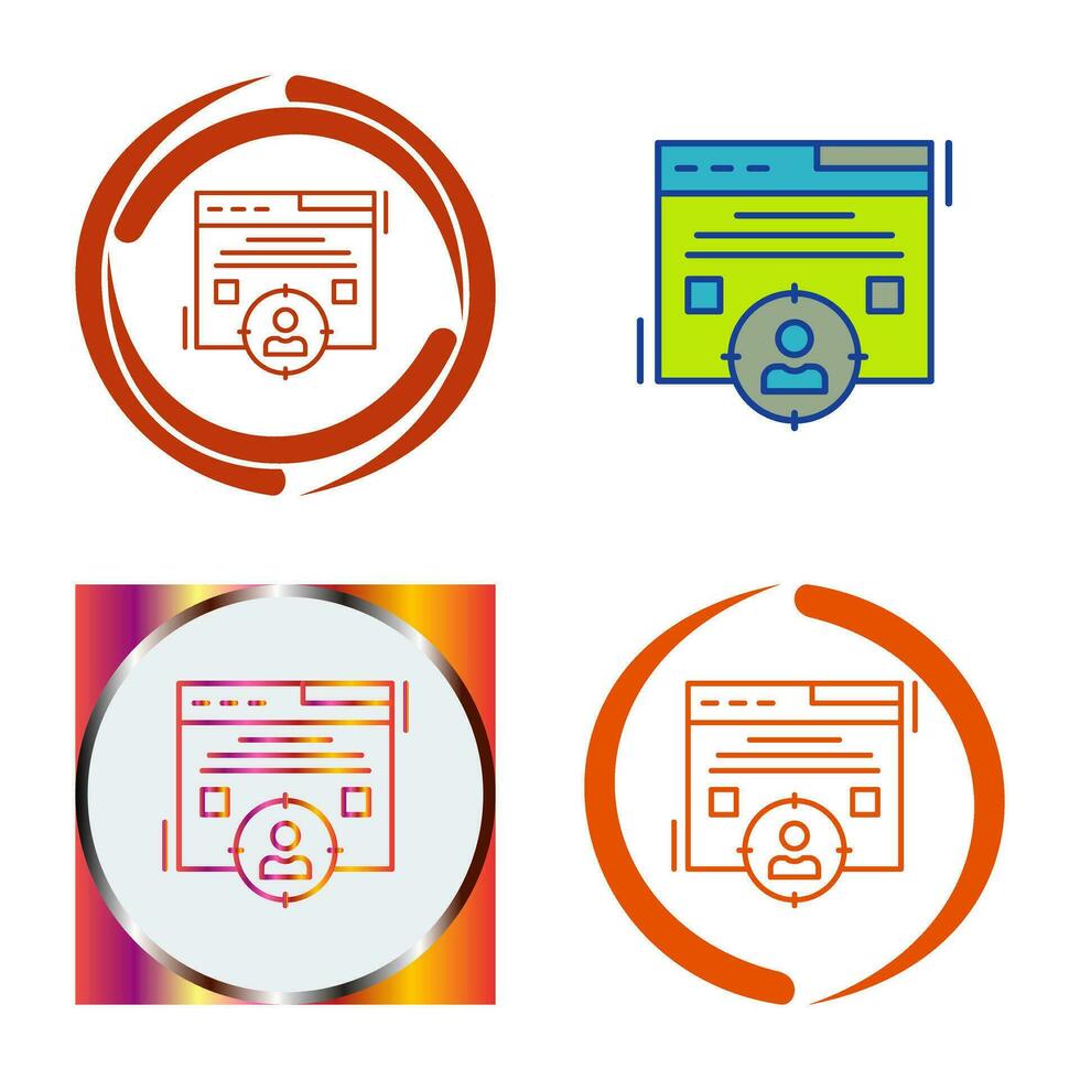 Target Audience Vector Icon