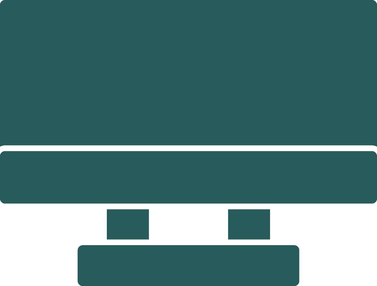 Monitor Screen Vector Icon Design