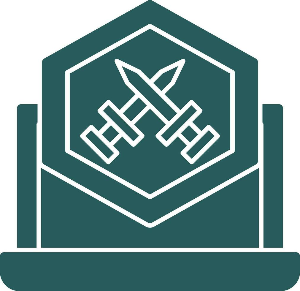 Battle Royale Vector Icon Design