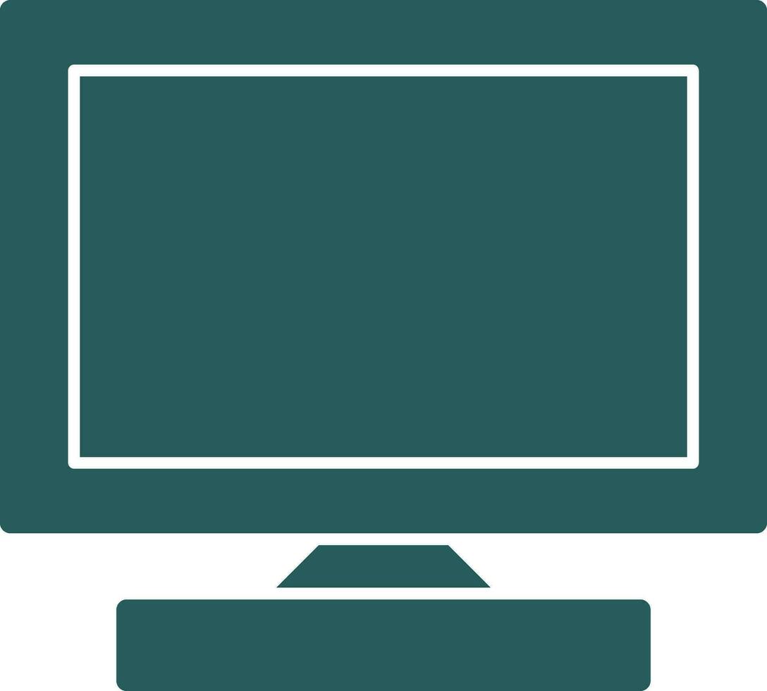 Monitor Screen Vector Icon Design