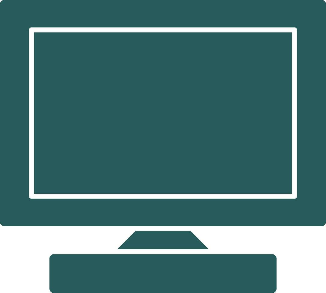 Monitor Screen Vector Icon Design