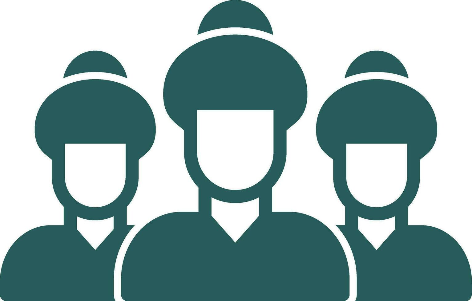Teamwork Vector Icon Design