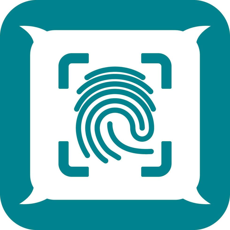Finger Print Vector Icon