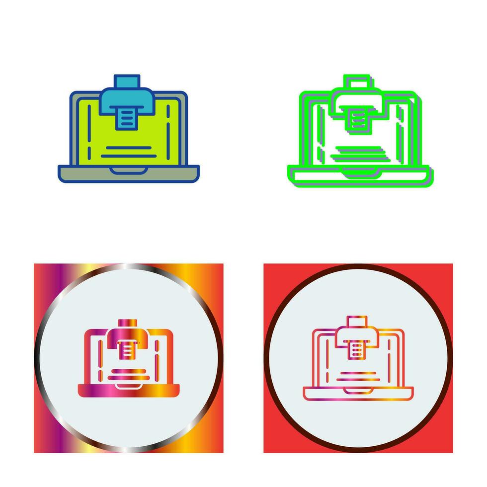 Print Vector Icon