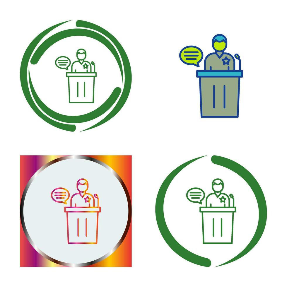 Debate Vector Icon
