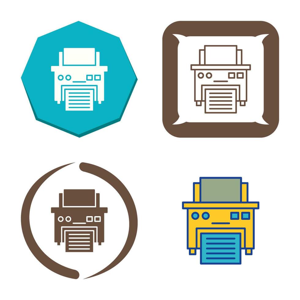 Printer Vector Icon