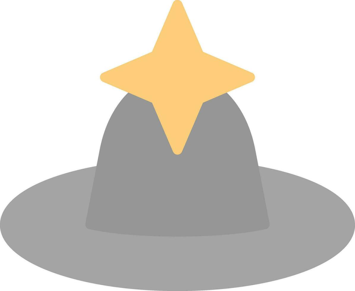 diseño de icono de vector de sombrero